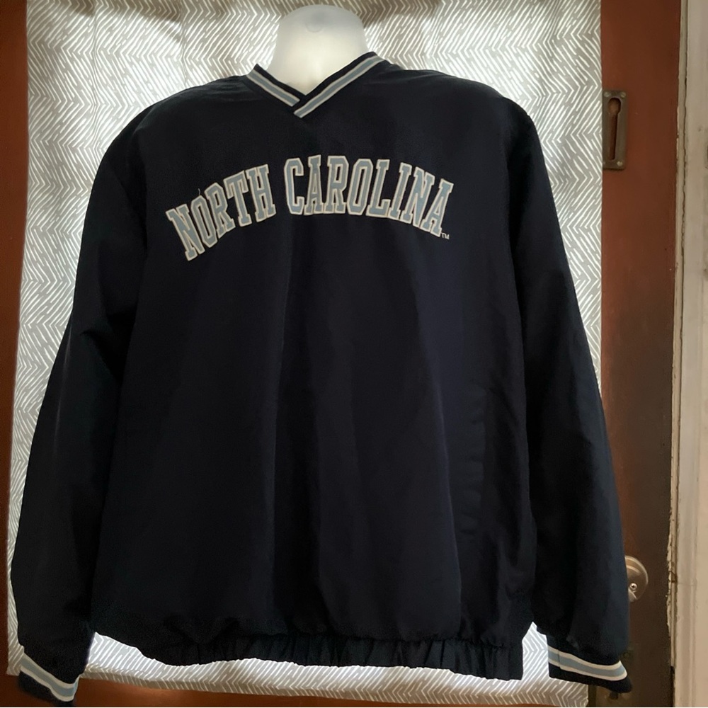 Vintage UNC Tar Heels G-III by Carl Banks Pull Over Jacket Windbreaker  Xl